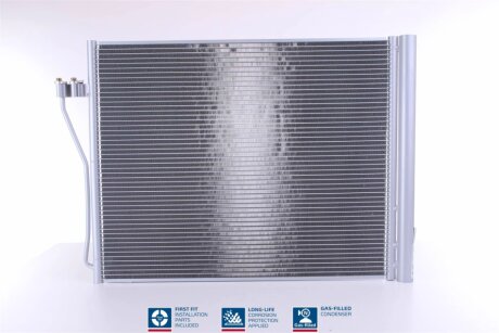 Конденсер кондиціонера BMW 7-SERIES F01-F02 08- -ua NISSENS 940308