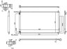 Конденсер кондиціонера HONDA CIVIC 3-5 DOORS (12-) 1.8 I 16V (+) -ua NISSENS 940340 (фото 6)