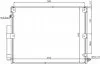 Конденсер кондиціонера TOYOTA LAND CRUISER 100 (98-) 4.2 TD (+) -ua NISSENS 940375 (фото 7)