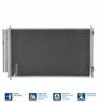 Конденсер кондиціонера NISSENS 940489
