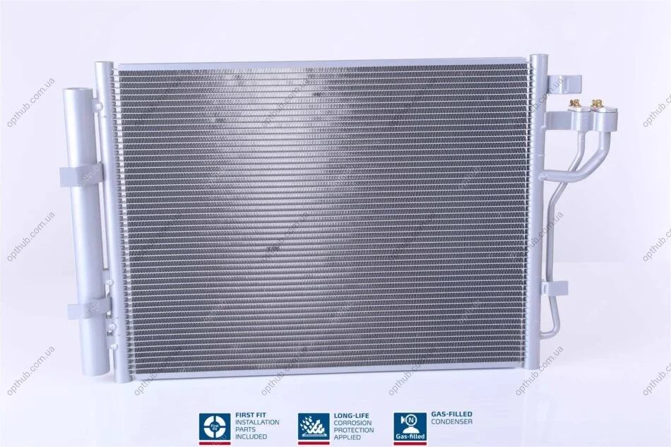 Конденсер кондиціонера HYUNDAI I10 (IA) (13-) 1.0 GAS|HYUNDAI I10 (IA) (13-) 1.0 I 12V|HYUNDAI I10 (IA) -ua NISSENS 940592 (фото 1)