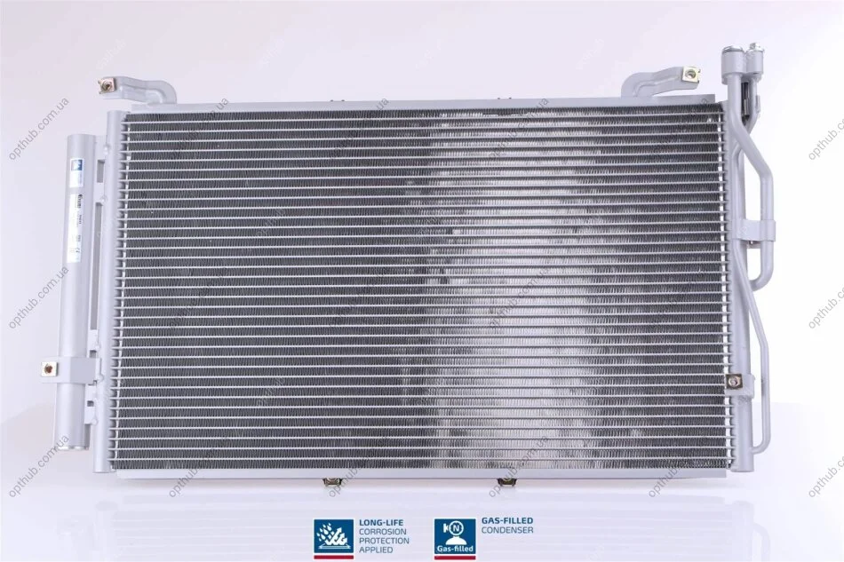 Конденсер кондиціонера HYUNDAI MATRIX 1.5 CRDI 01- NISSENS 94645 (фото 1)