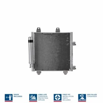 Конденсер кондиціонера NISSENS 94891