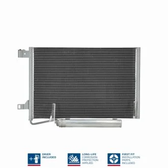 Конденсер кондиціонера NISSENS 94911
