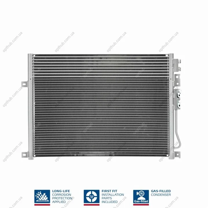 Конденсер кондиціонера JEEP GRAND CHEROKEE 05- -ua NISSENS 94931 (фото 1)