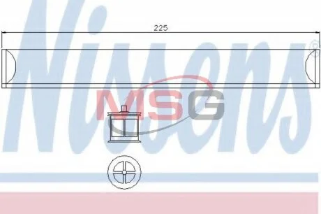 Осушувач кондиціонера NISSENS 95404