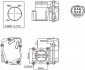 Дросельна заслонка з електроприводом NISSENS 955040 (фото 6)