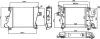 Радіатор наддуву NISSAN X-TRAIL T30 (05-) 2.2 DCI (+) -ua NISSENS 96407 (фото 6)