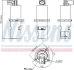 Клапан EGR VOLVO S40 I, V40 DACIA SOLENZA MITSUBISHI CARISMA, SPACE STAR NISSAN ALMERA II, INTERSTAR, PRIMASTAR OPEL MOVANO A, VIVARO A RENAULT CLIO II, ESPACE IV, KANGOO 1.5D/1.9D 08.95- NISSENS 98154 (фото 1)