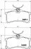 Колодки тормозные дисковые задние Toyota Avensis, Corolla 1.4, 1.6, 1.8, 2.0 (99-03) NISSHINBO NP1103 (фото 1)