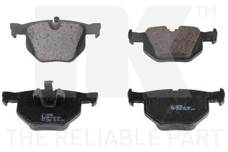 Колодки гальмівні дискові, комплект NK 221566