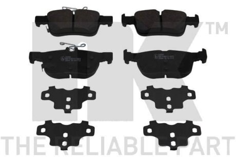 Колодки гальмівні дискові, комплект NK 222581