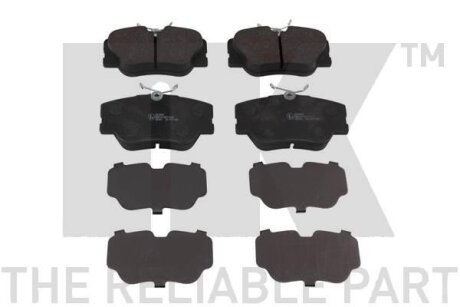 Колодки гальмівні дискові, комплект NK 223308