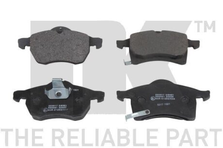 Тормозные дисковые колодки, комплект NK 223617