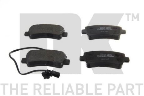 Колодки гальмівні дискові, комплект NK 223648