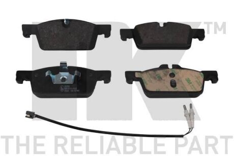 Гальмівні дискові колодки, комплект NK 223751