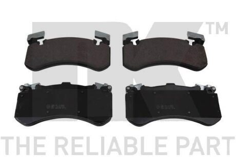 Колодки гальмівні дискові, комплект NK 2247108