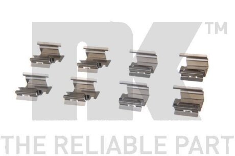 Комплект приладдя накладка дискового гальма NK 7923218