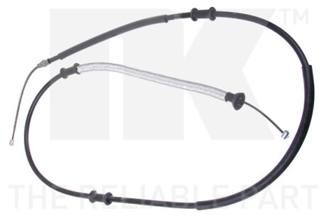 Трос ручного гальма ЗЗАДУ ПРАВОРУЧ FIAT DOBLO CARGO 1.3 MULTIJET 10.2005 - 08.2016; DOBLO 1.3 MULTIJET -ua NK 9023165