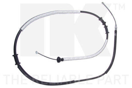Трос ручного гальма ЗЗАДУ ЛІВОРУЧ FIAT DOBLO CARGO 1.3 MULTIJET 10.2005 - 08.2016; DOBLO 1.3 MULTIJET -ua NK 9023166