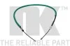 Трос ручного гальма RENAULT SCENIC 2.0I RX4 02.2001 - 04.2003; SCENIC 2.0I RX4 06.1999 - 04.2003; SCEN -ua NK 9039154 (фото 1)
