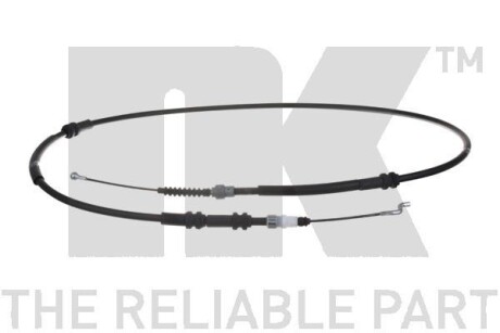 Трос ручного тормоза VW EUROVAN V АВТОБУС (7HB, 7HJ, 7EB, 7EJ, 7EF, 7EG, 7HF, 7EC)VW KOMBI / CARAVELLE NK 9047119