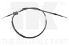 Трос ручного гальма ЗЗАДУ ЛІВОРУЧ/ПРАВОРУЧ AUDI 100 AVANT (4A, C4)AUDI A6 (4A, C4)AUDI A6 (4B2, C5)AUDI -ua NK 904776 (фото 1)
