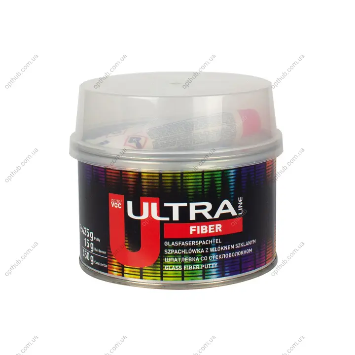 ULTRA LINE шпатлівка з скловолокном 0,45 кг x18 Novol 99121 (фото 1)