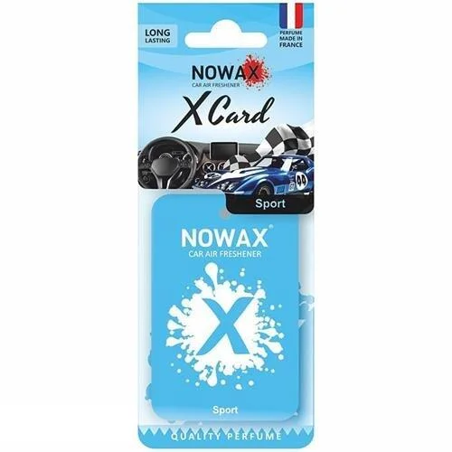 Автомобильный ароматизатор воздуха серия " X CARD" - Sport NOWAX NX07532 (фото 1)