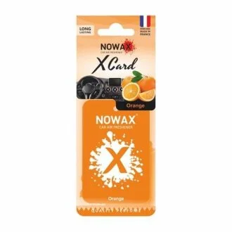 Автомобильный ароматизатор воздуха серия "X CARD" - Orange NOWAX NX07535