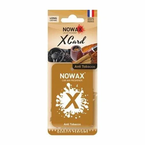 Автомобільний ароматизатор повітря серія " X CARD" - Anti Tobacco NOWAX NX07543 (фото 1)