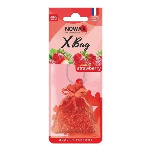 Ароматизатор мешочек X bag 20 гр Strawberry Nowax NOWAX NX07560 (фото 1)