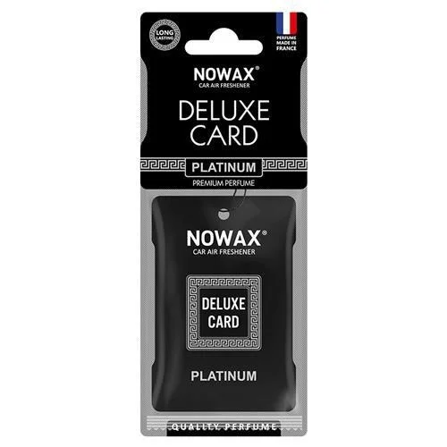 Ароматизатор целлюлозный Nowax серия Delux Card 6 г-Platinum NOWAX NX07735 (фото 1)
