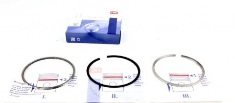 Кільця поршневі Fiat Ducato/Renault Master 2.5D 89- (93.00mm/STD) (3-2-3) = 892001000 (opt-om) NPR 120 020 0001 00