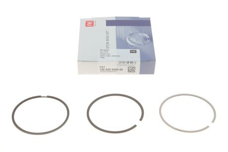 Кільця поршневі Fiat Doblo/Opel Combo 1.4 16V 10- (72.00mm/STD) (1.0-1.2-2.0) = 892095000 UA63 NPR 120 020 0055 00