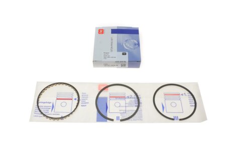 Кільця поршневі Ford Sierra/Transit 2.0i 85-92 (90.80mm/STD) (1.6-2.0-4.0) = 89212500 (opt-om) NPR 120 021 0024 00