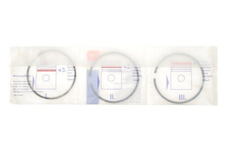 Кільця поршневі Peugeot 406/605/806 2.1TD (85.00mm/STD) (3-2-3) = 8937300000 UA63 NPR 120 037 0030 00