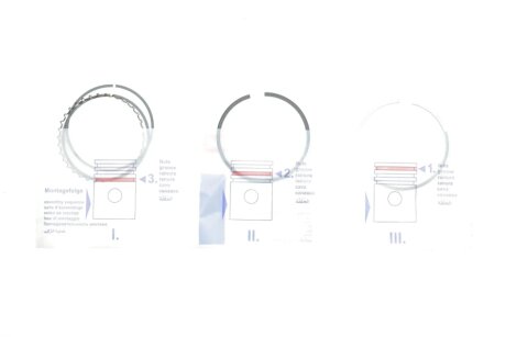 Кольца поршневые NPR 120 037 0059 00