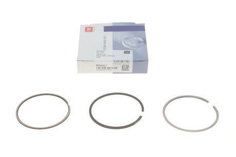 Кільця поршневі Renault Kangoo 1.5dCi 05- (76.00mm/STD) (2-2-2.5) = 8938130000 UA63 NPR 120 038 0014 00