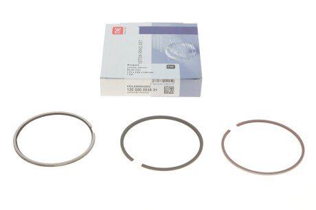 Кільця поршневі VW T4 1.9TD/2.4D 90-03 (80.00mm/+0.5) (1.75-2-3) = 8950485000 (opt-om) NPR 120 050 0038 21