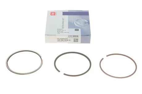 Кільця поршневі VW T4 1.9TD/2.4D 90-03 (80.00mm/+0.5) (1.75-2-3) = 8950485000 (opt-om) NPR 120 050 0038 21