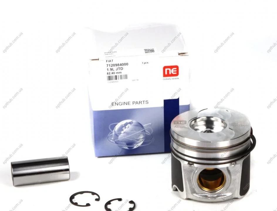 Поршень Fiat Doblo 1.9JTD 01- (82.40mm/+0.4) = 7120984000 (opt-om) NPR 130 020 0010 20 (фото 1)
