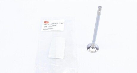 Клапан (випуск) Citroen Berlingo/Peugeot Partner 1.6 16V 00- (24.50x5.99x104.50) = 573718 UA63 NPR 148 037 0019 00