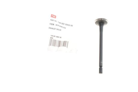 Клапан (выпуск) Hyundai Accent/i20/i30/Santa Fe 2.0CRDi/1.1-1.6 01- (24.40x5.93x95.45 (opt-om) NPR 148 087 0002 00