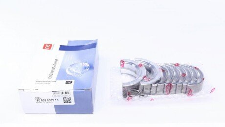 Вкладиші корінні Opel Omega B/Vectra A/Astra G 2.0 (+0.25) (к-кт) = 6035012500 UA63 NPR 180 035 0002 15