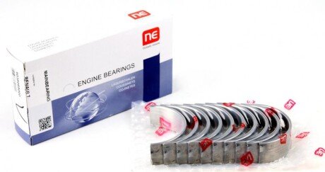 Вкладиші корінні Renault Master/Trafic 2.2-2.5DCI 04- (+0.50) = 6038085000 (opt-om) NPR 180 038 0008 21