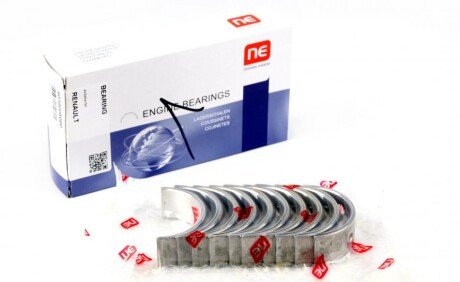 Вкладиші корінні VW 1.6D 82- (STD) = 6050000000 UA63 NPR 180 050 0001 00