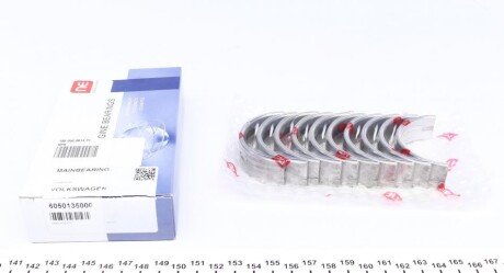 Вкладиші корінні Audi/VW 1.6/1.8/2.0/ PN/RP/AAE/ABK/A (+0.50) = 6050135000 UA63 NPR 180 050 0014 21