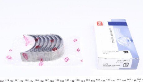 Вкладиші шатунні Ford Transit 2.5D/TD/TDI (STD) = 6121570000 (opt-om) NPR 181 021 0008 00