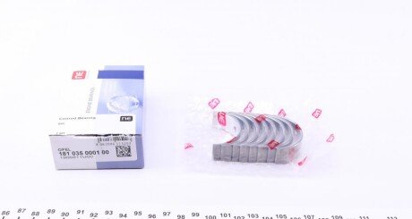 Вкладиші шатунні Opel Combo 1.2i/1.4i/1.6i/Astra 1.8i (STD) = 6135500000 (opt-om) NPR 181 035 0001 00